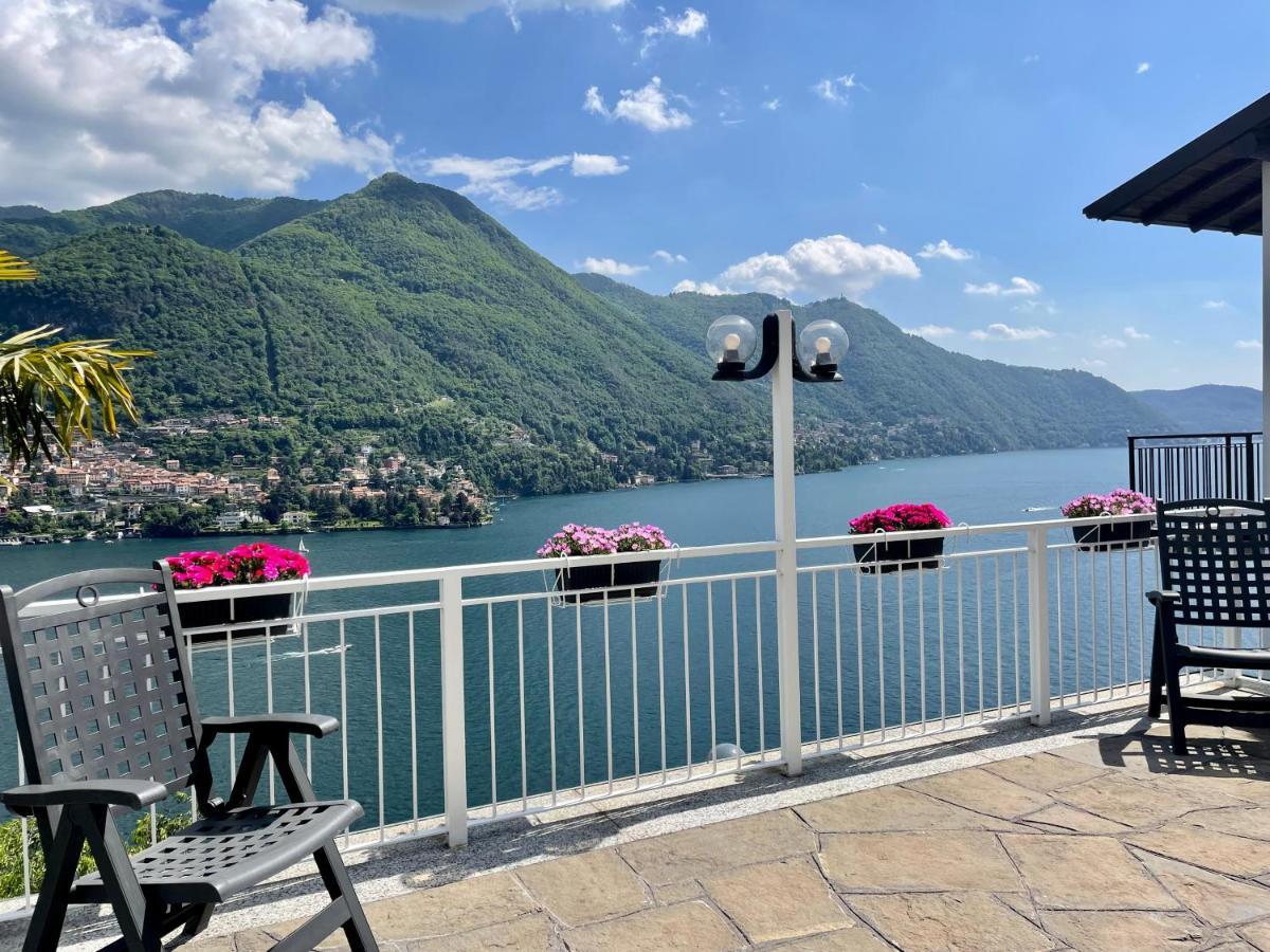 Villa Fantastica Carate Urio Bagian luar foto
